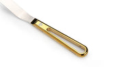 (Mirror Gold) Titanium Offset Spatula